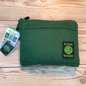 Padded Hemp Zipper 10” Bag w/ Lots of Pockets!